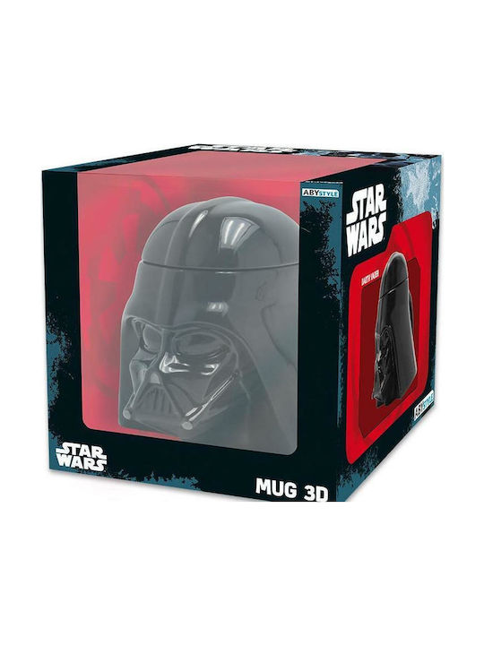 Abysse Star Wars - Darth Vader 3D Mug Cană Ceramică cu Capac Neagră 350ml ABYMUG241 1buc