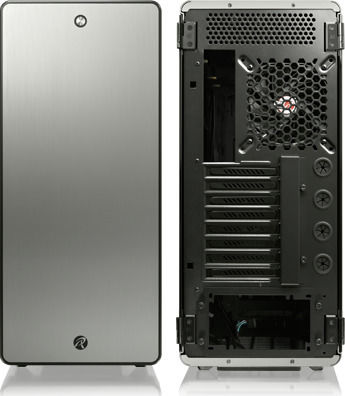 Raijintek Asterion Plus Gaming Midi Tower Κουτί Υπολογιστή με Πλαϊνό Παράθυρο Ασημί