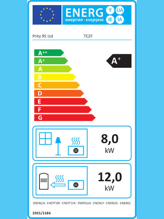 Prity TC2F Kaminofen Holz Heizkörper 20kW Prismatisch mit einer zu öffnenden Tür Ausdehnungsgefäß öffnen