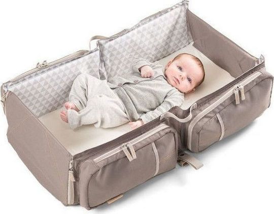 Doomoo Τσанта-Смяна на Пелени Baby Travel Taupe