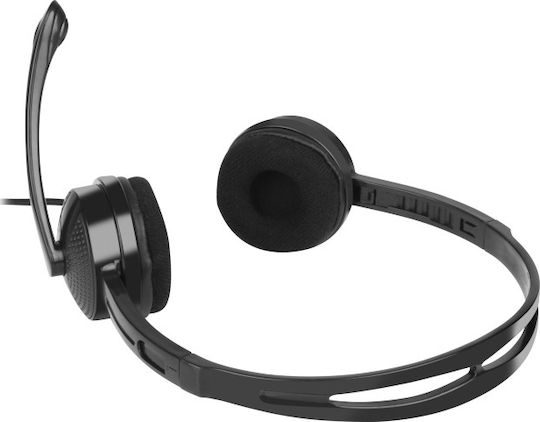 Natec Canary On Ear Multimedia Ακουστικά με μικροφωνο και σύνδεση 3.5mm Jack