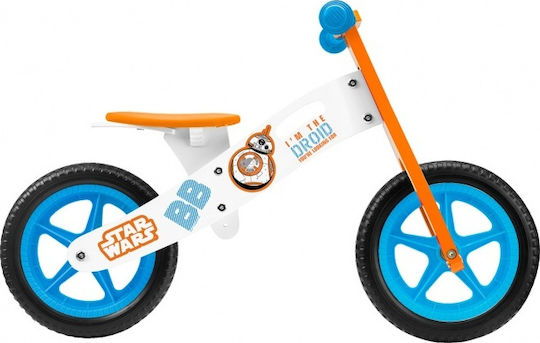 Seven Bicicletă de Echilibru pentru Copii Star Wars Alb