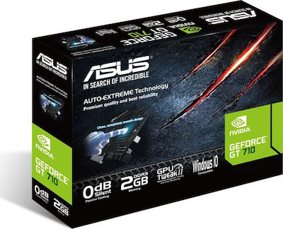 Asus GeForce GT 710 2ГБ GDDR3 Графична карта