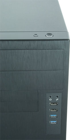 Chieftec HO-11B-350GPB Mini Tower Computer Case Black