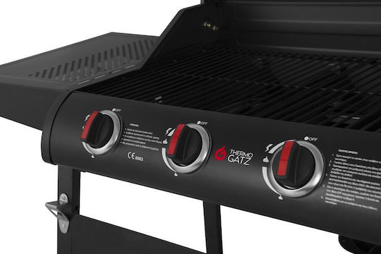 Thermogatz GS Grill Lite 3 Gas Grill with 3 pcs 9kW