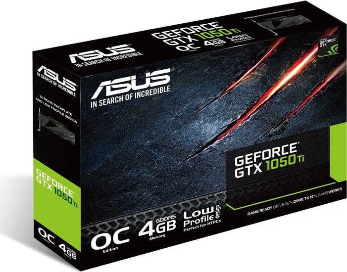 Asus GeForce GTX 1050 Ti 4GB Low Profile (90YV0BZ0-M0NA00) | Skroutz.gr