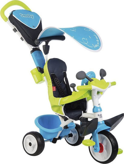 Smoby Baby Driver Comfort Μετατρεπόμενο με Χειρολαβή Γονέα για 10 Μηνών Μπλε