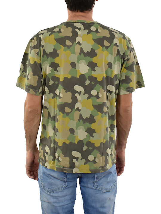 Pepe Jeans Sherbone Ανδρικό T-shirt Camo Χακί