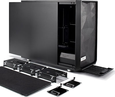 Fractal Design Meshify S2 Turnul Midi Cutie de calculator Negru
