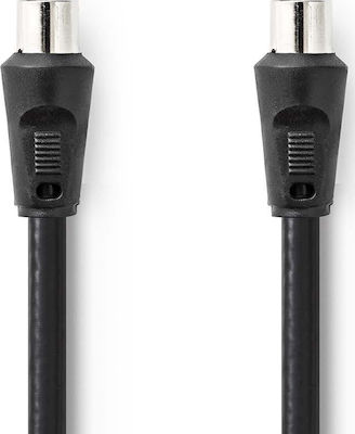 Nedis Cablu Antenă Coaxial de sex masculin - Coaxial de sex feminin Negru 3m (CSGP40000BK30)