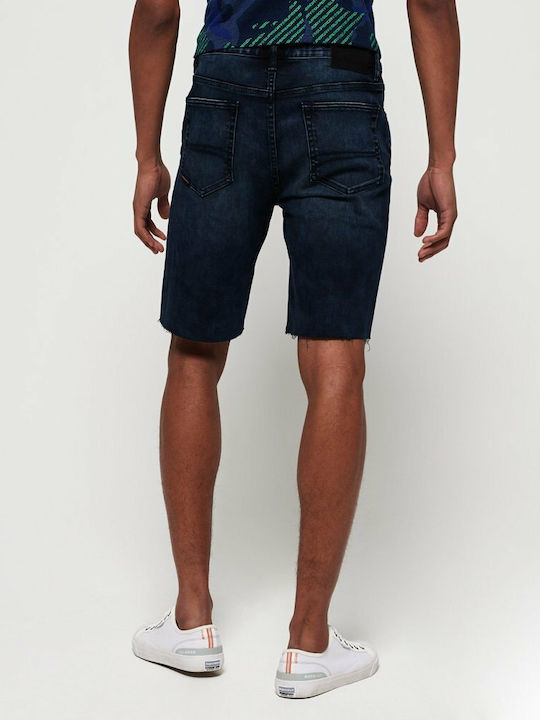 Superdry Tyler Herrenshorts Jeans Marineblau