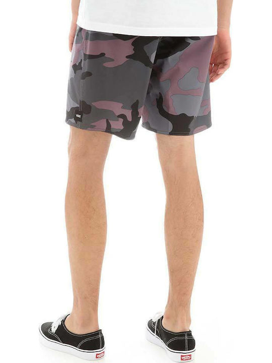 Vans Mixed Herren Badebekleidung Shorts Gray Tarnfarben