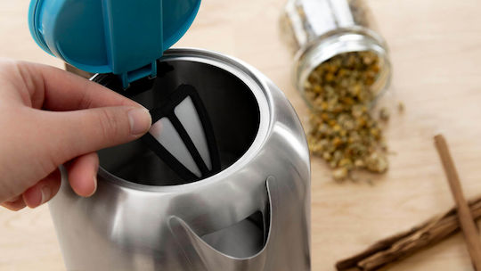 Cecotec Thermosense 290 Steel Fierbător 1.7lt 2200W Argintiu