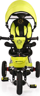 Byox Flexy Lux Kids Tricycle Foldable, Convertible, With Push Handle & Sunshade for 18+ Months Green