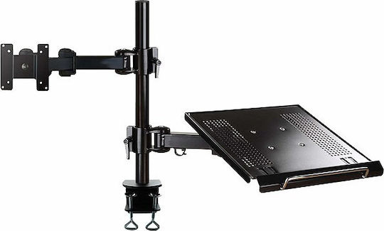 Newstar Стойка Монитор до 27" с Рамо Черна (FPMA-D960NOTEBOOK)