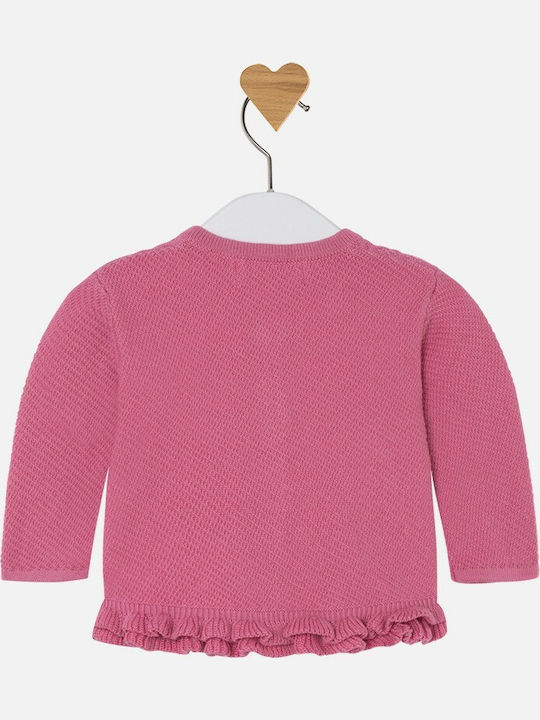 Mayoral Kids Cardigan Fuchsia