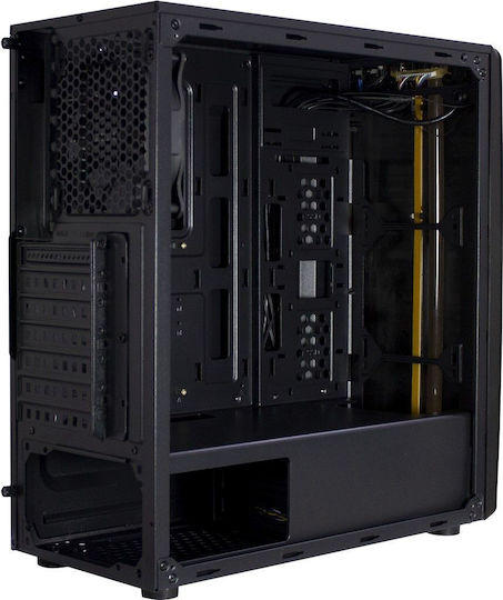 Inter-Tech Thunder Gaming Middle Tower Carcasă Calculator cu Fereastră Laterală Negru