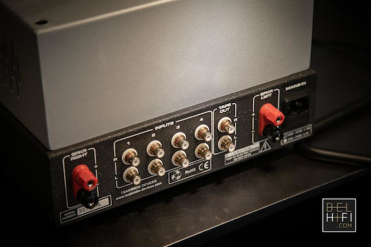Tsakiridis Devices Aeolos Plus Λαμπάτος Ολοκληρωμένος Ενισχυτής Hi-Fi Stereo 45W/8Ω Ασημί