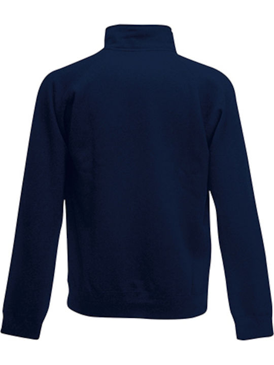 Fruit of the Loom Παιδική Ζακέτα Φούτερ Sweat Jacket Fruit Loom 62-005-0 Navy Μπλε