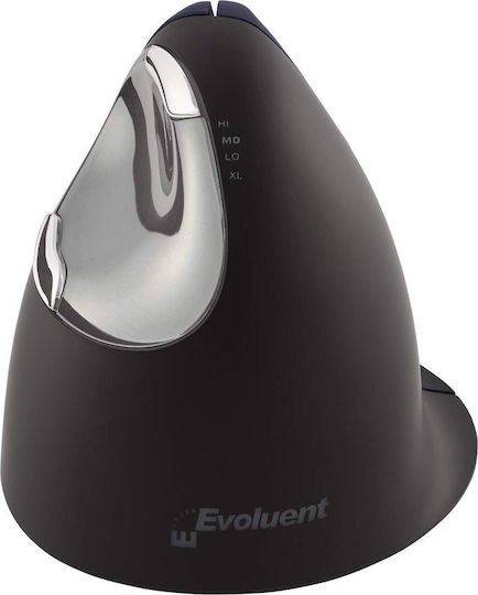 Bakker Elkhuizen Evoluent 4 Wired Mouse for Left-handed Gray