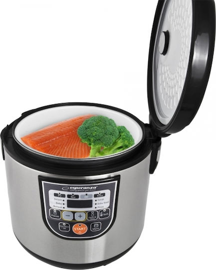Esperanza Multi-Function Cooker 5lt 860W Silver