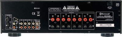 Sherwood Ολοκληρωμένος Ενισχυτής Hi-Fi Stereo RX-5502 100W/8Ω Μαύρος