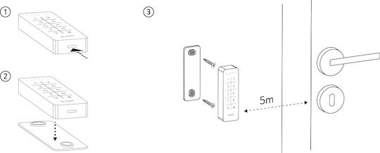 Nuki Keypad Security Access-Control Keypad Black 220.284