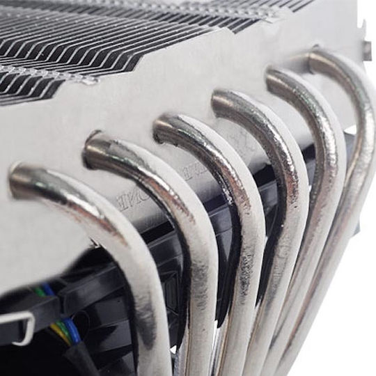 Silverstone NT06-Pro V2 Ψύκτρα Επεξεργαστή Low Profile για Socket AM4/115x/AM3/AM3+ Ασημί
