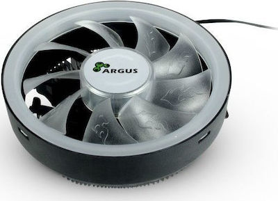 Inter-Tech Argus SU-800 CPU Cooling Fan with RGB for AM4/115x Socket