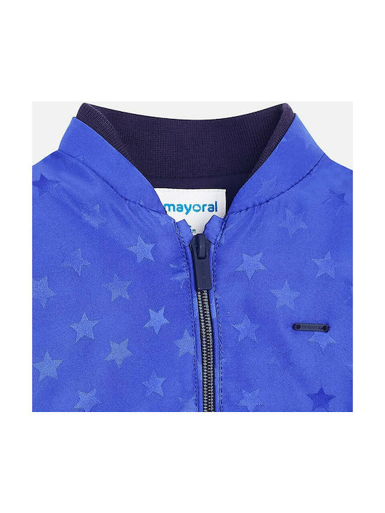 Mayoral Kids Coats & Jackets short Windproof Blue