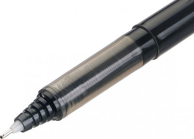 Pilot Hi-Tecpoint Pen Rollerball 0.7mm with Black Ink Black Body