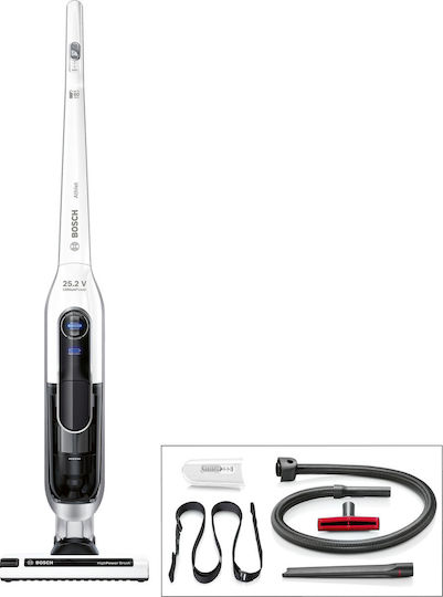 Bosch Wiederaufladbar Stielstaubsauger 25.2V Weiß BCH6L2560
