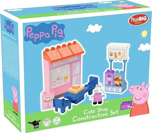 Big Blocks Bloxx Peppa Pig Cake Shop for 1.5-5 years old Years 22pcs