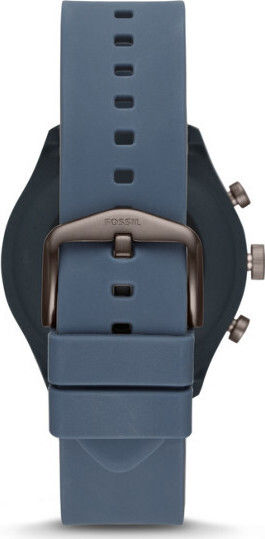 Fossil Sport Stainless Steel 43mm Smartwatch with Heart Rate Monitor (Blue)