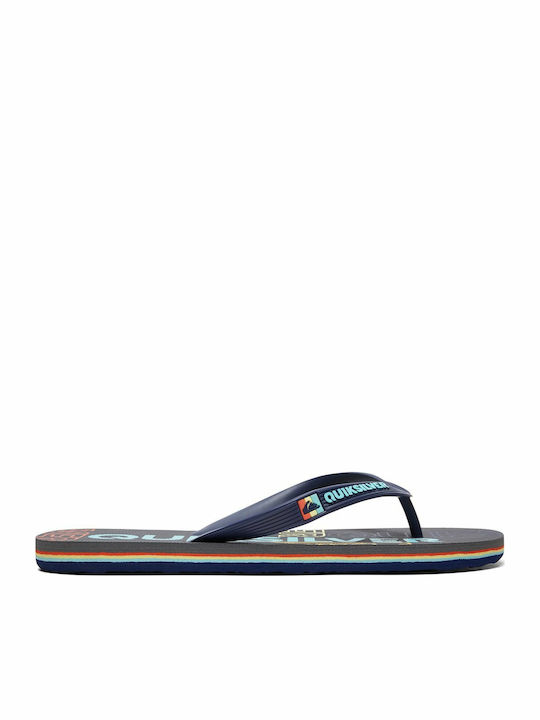 Quiksilver Molokai Nitro Flip Flops bărbați Albastru