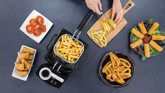 Cecotec CleanFry Φριτέζα Λαδιού 1.5Es Silber
