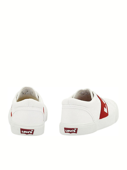 Bermuda Elastic Kids Sneakers Slip-on White