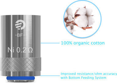 Joyetech Cubis BF-Ni Αντιστάση Ηλεκτρονικών Τσιγάρων 0.2ohm (DL)