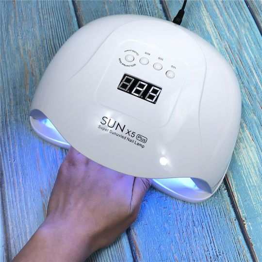 Sun X5 Plus Nail Polish Curing Lamp UV / LED 80W White