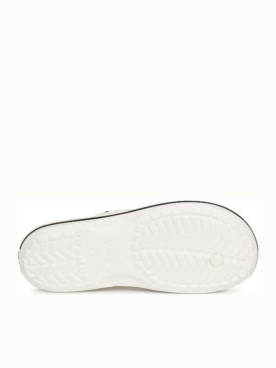Crocband Men's Flip Flops Anatomic White