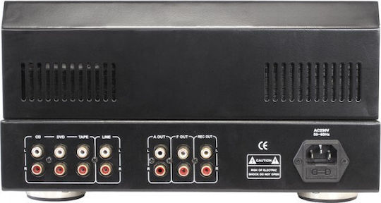 Dynavox TPR-1 Tub Preamplificator Hi-Fi Stereo Silver