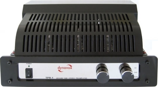 Dynavox TPR-1 Tube Preamplifier Hi-Fi Stereo Silver