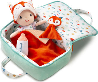 Lilliputiens Plush Alex On the Go for 6+ Months 23 cm