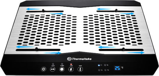 Thermaltake Massive TM Cooling Pad για Laptop έως 17" με 2 Ανεμιστήρες