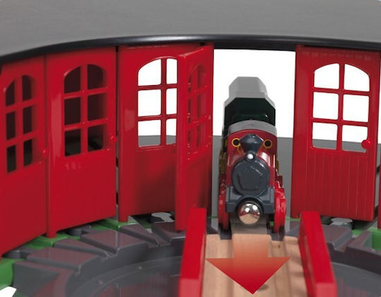 Brio Toys Grand Roundhouse Accesorii de Cale Ferată pentru 3+ ani+ Ani