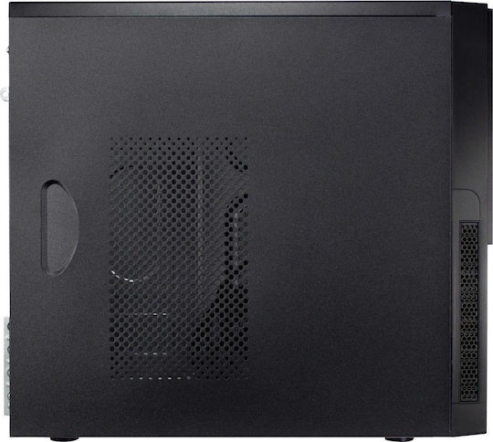Inter-Tech IT-6865 Mikro-Turm Computergehäuse Schwarz