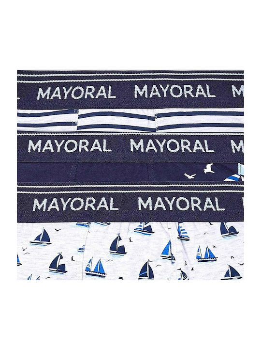 Mayoral Kids Set with Boxers Navy Blue 3pcs