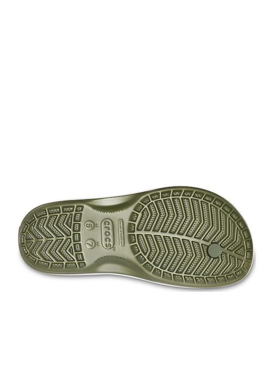 Crocband Men's Anatomic Khaki Flip Flops