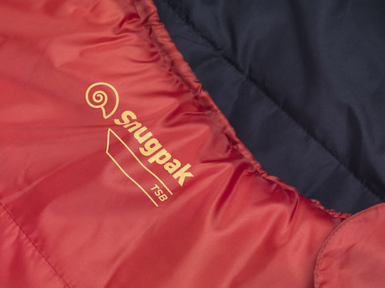 Snugpak Sleeping Bag Μονό 3 Εποχών Red