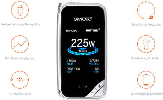 Smok X-Priv Kit Box Mod Cu Baterie Încorporată Prism Rainbow